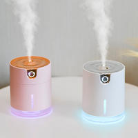 2019 Battery Operated Color Handheld Home Portable Mist USB LED Humidifier Night Light
