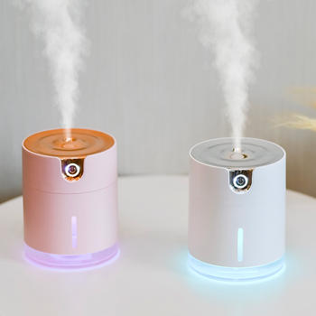 2019 Battery Operated Color Handheld Home Portable Mist USB LED Humidifier Night Light