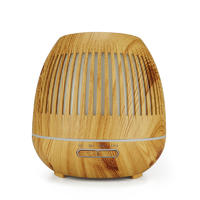 Wooden Electric Home Fragrance Cool Mist Essential Oil Humidifier Aroma Diffuser